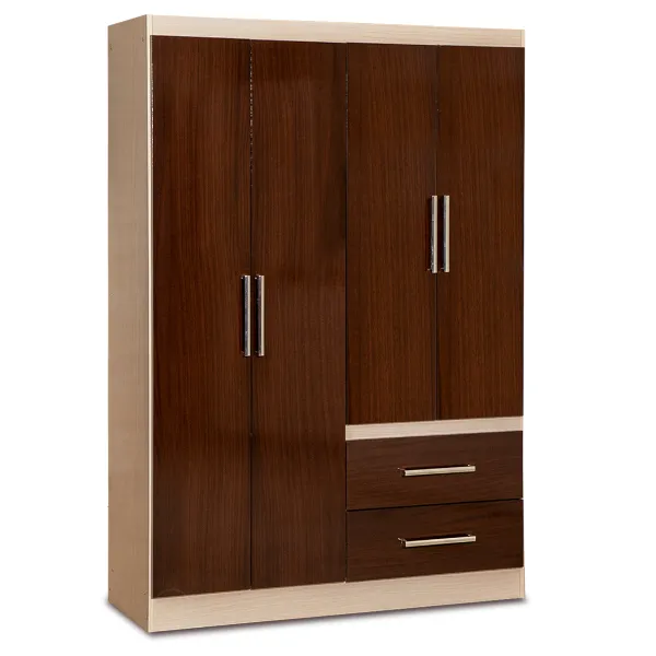 Ropero Placard Máximo 4 Puertas Chocolate Maple