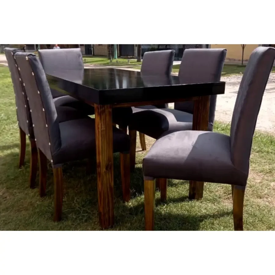 Juego De Comedor Modelo Daniela Con 6 Sillas Muebles Tucuman