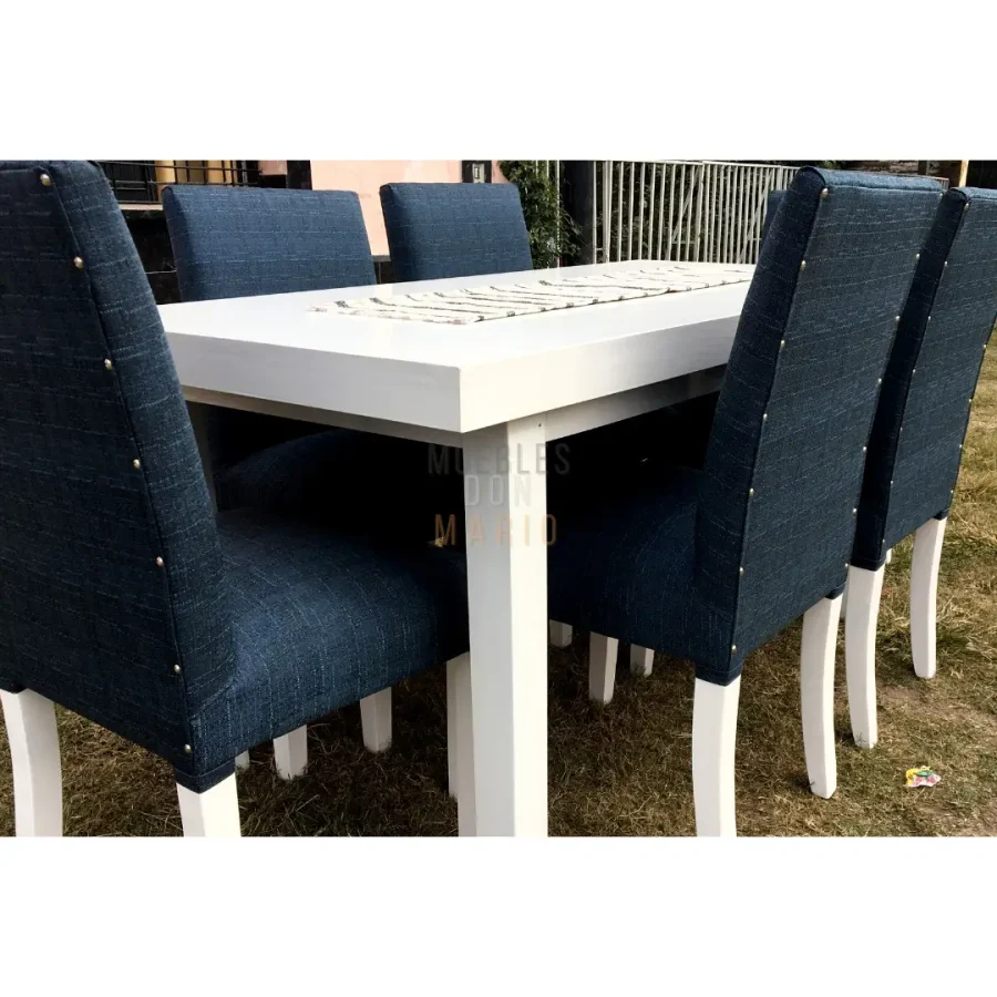 Juego De Comedor Modelo Daniela Con 6 Sillas Muebles Tucuman