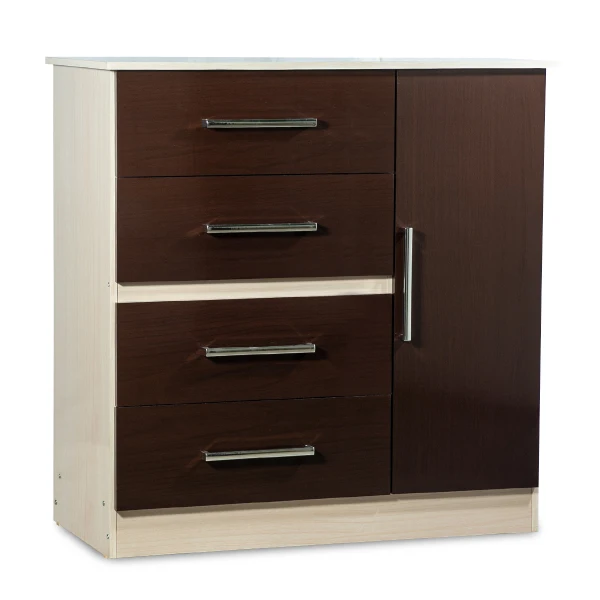 Cómoda Máximo amplia color Chocolate Maple