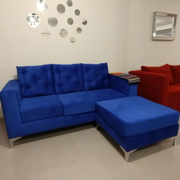 Sillón 3 Cuerpos Con Camastro Deluxe 1.80 * 0.80 Muebles Tucuman